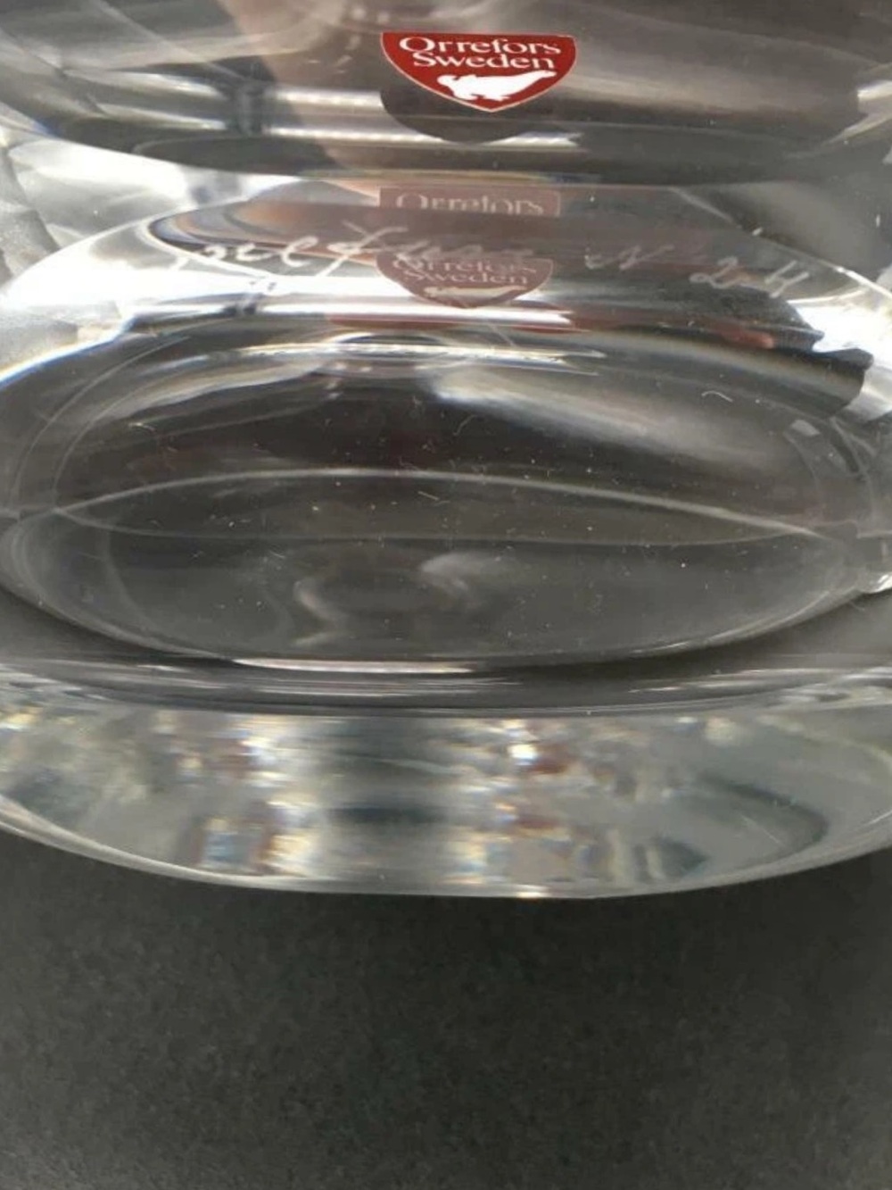 Clear Crystal Decanter - Clear Glass Bar Decanter - Picture 4 of 4